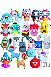 10'lu Figürlü Kalem Başlığı Kalem Süsü