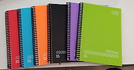 Gıpta-A5 Defter Eco Fresco Spiral Plastik Kapaklı 72 Ypr.