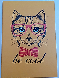 Reta Color - Sert Kapaklı 120 yaprak 14*20 Defter - Köpek Serisi