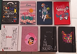 NOTEBOOK - 14x20 Sert Kapak Çizgili Defter 160 Sayfa